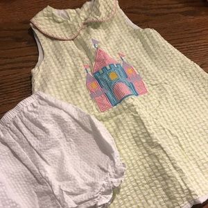 Castle dress with bloomers